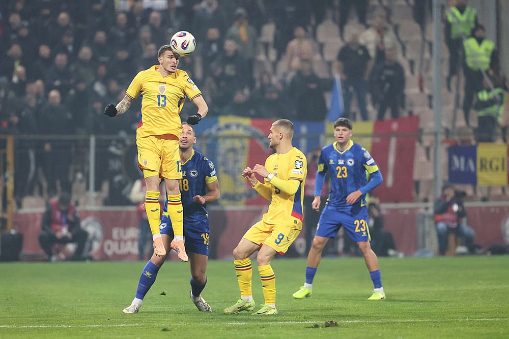 FIFA World Cup Qualifying: Romania vs Bosnia and Herzegovina