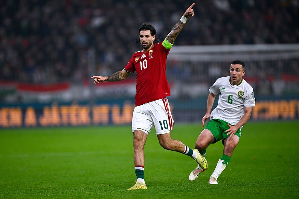 Hungary vs Ireland World Cup 2026 Qualifiers-Dominik Szoboszlai