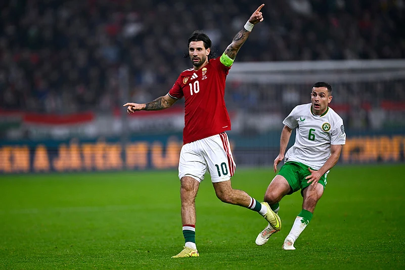 Hungary vs Ireland World Cup 2026 Qualifiers-Dominik Szoboszlai