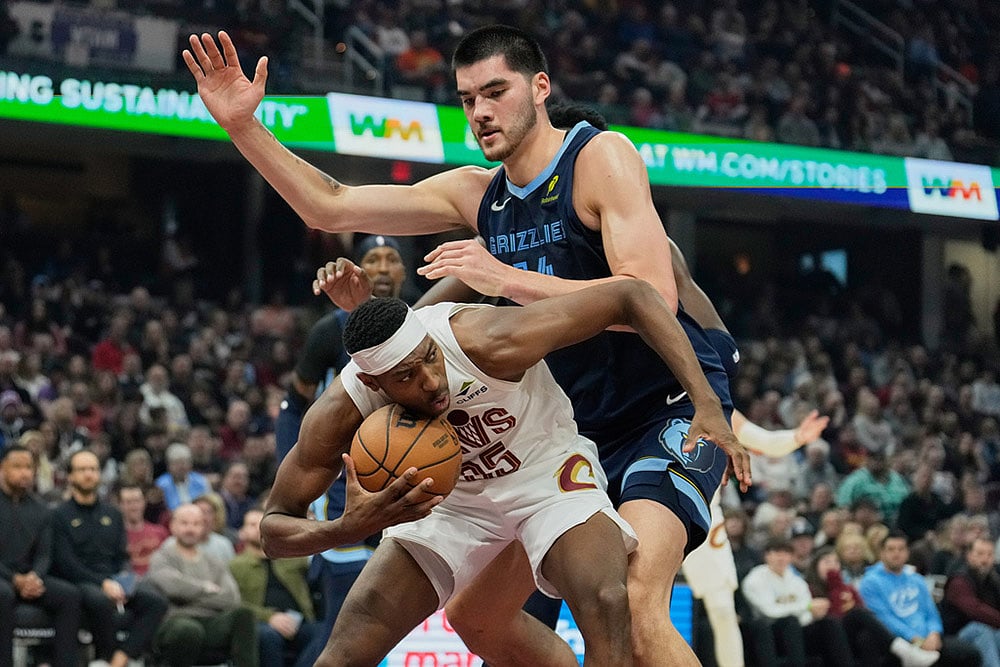 NBA 2025-26 Cleveland Cavaliers vs Memphis Grizzlies-NaeQwan Tomlin