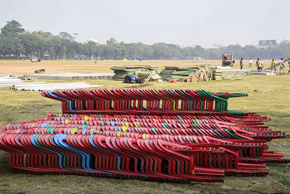 Preps for swearing-in of new Bihar govt