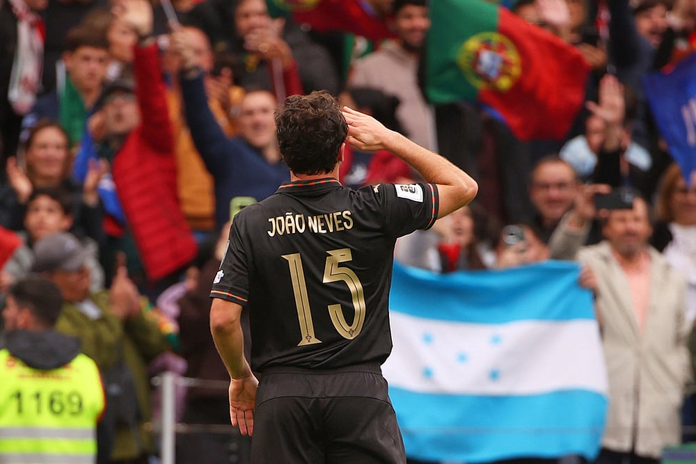 Portugal Vs Armenia World Cup 2026 Qualifiers-Joao Neves