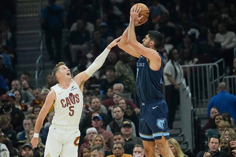 NBA 2025-26 Cleveland Cavaliers vs Memphis Grizzlies-Santi Aldama