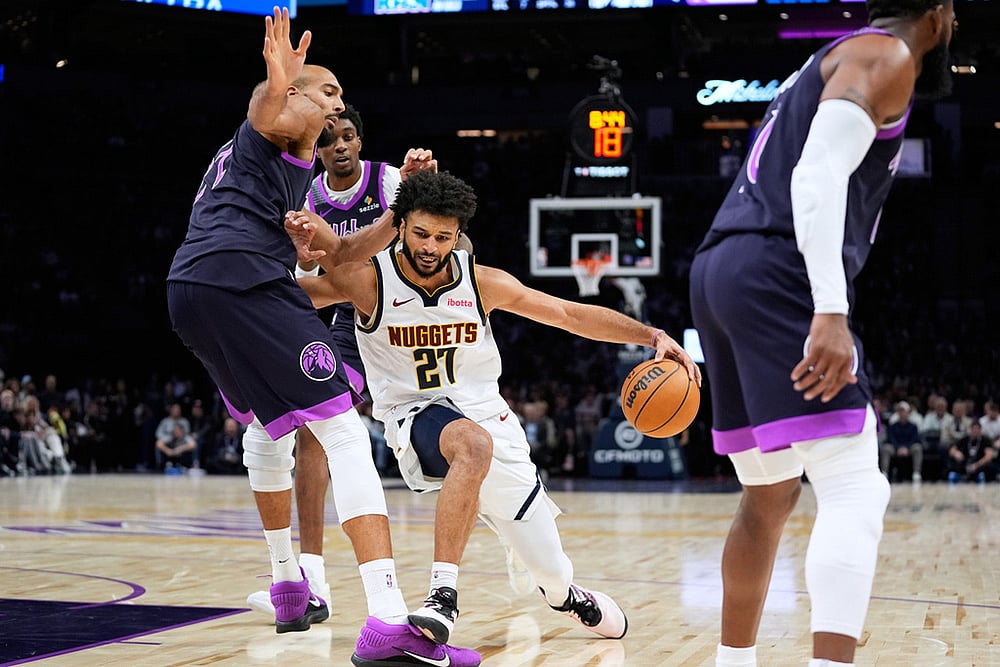 NBA 2025-26 Minnesota Timberwolves vs Denver Nuggets-Jamal Murray 