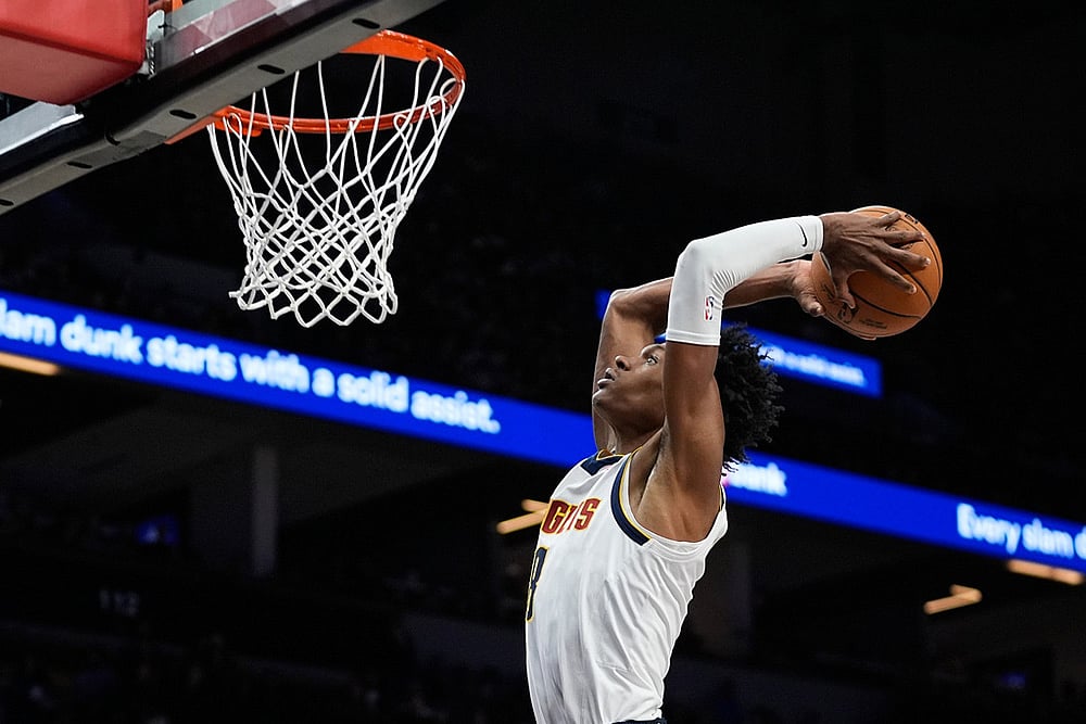 NBA 2025-26 Minnesota Timberwolves vs Denver Nuggets-Peyton Watson