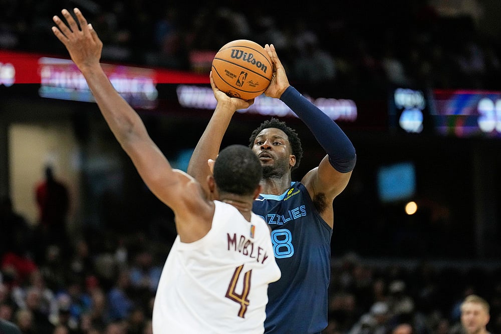 NBA 2025-26 Cleveland Cavaliers vs Memphis Grizzlies-Jaren Jackson Jr