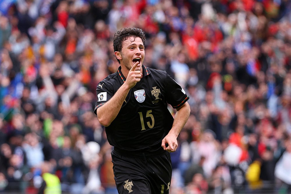 Portugal Vs Armenia World Cup 2026 Qualifiers-Joao Neves