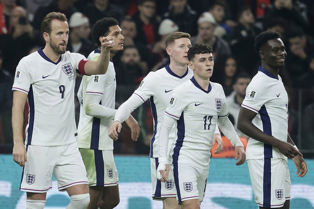 Albania Vs England World Cup 2026 Qualifiers-Harry Kane