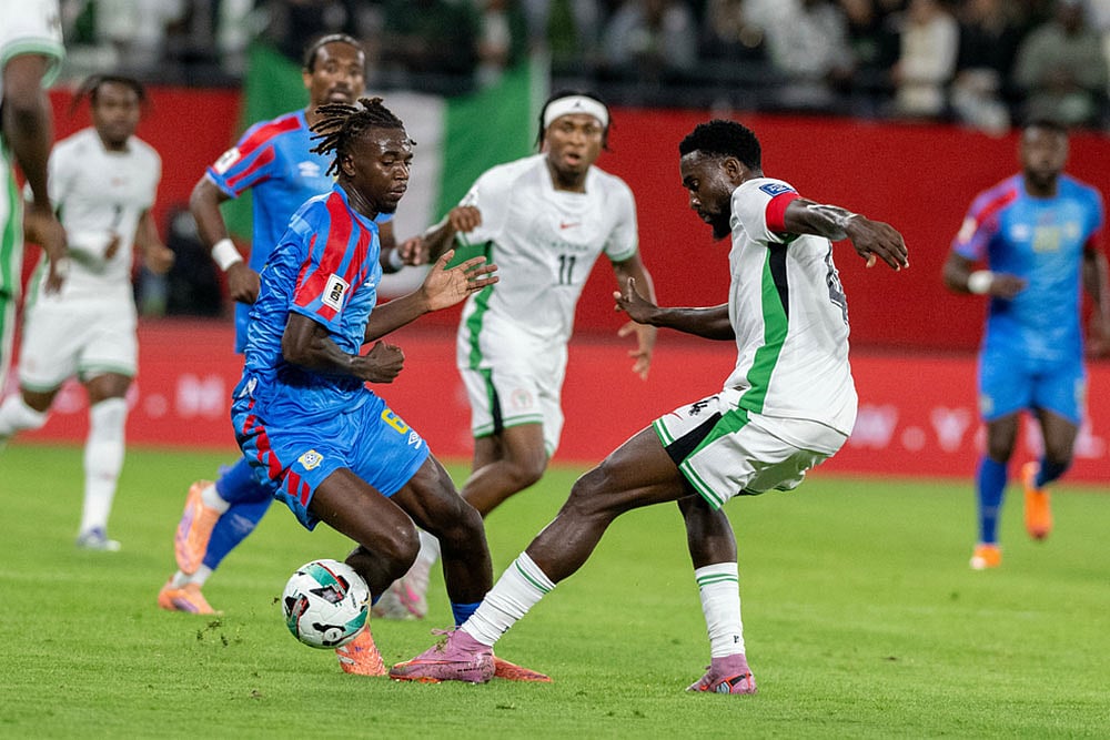 FIFA World Cup Qualifier Soccer Match: Congo vs Nigeria