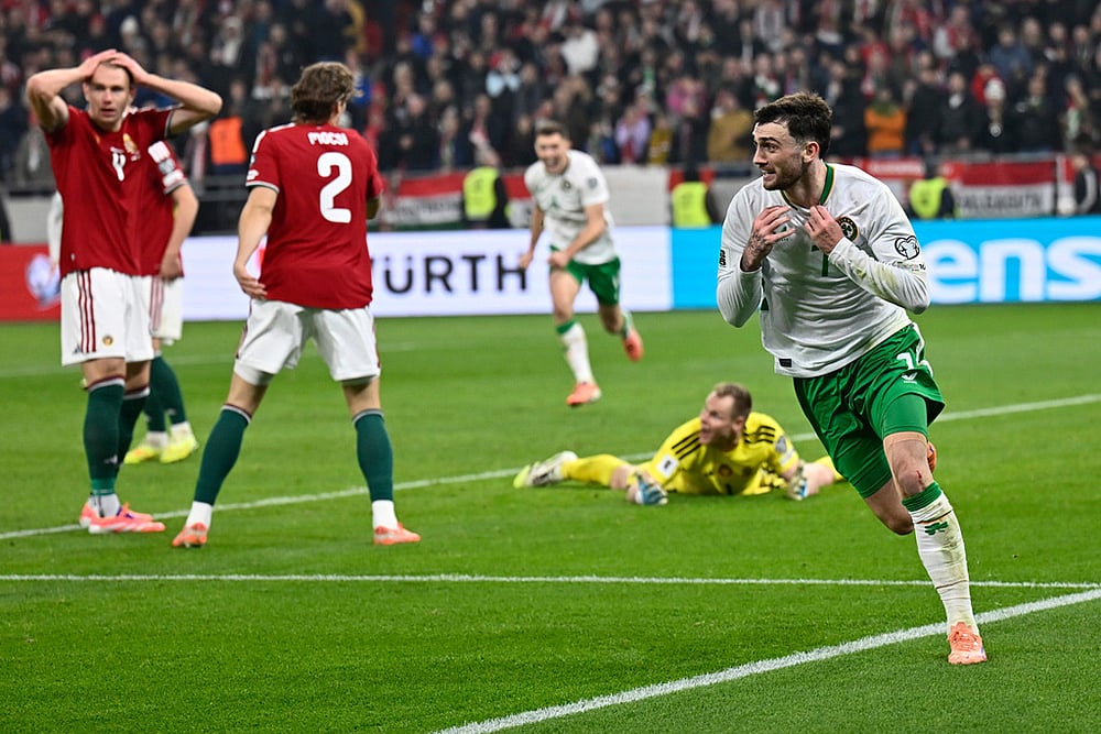 Hungary vs Ireland World Cup 2026 Qualifiers-Troy Parrott
