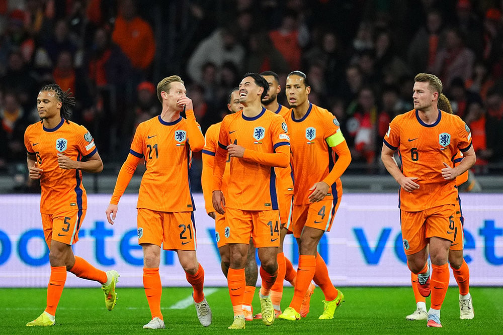 Netherlands vs Lithuania World Cup 2026 Qualifiers-Tijjani Reijnders