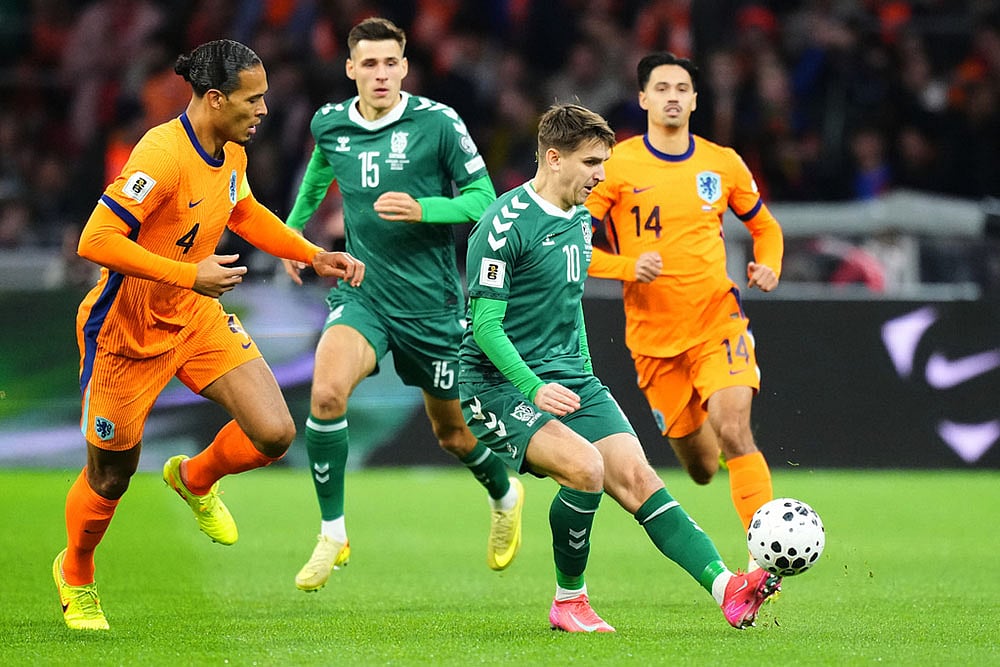 Netherlands vs Lithuania World Cup 2026 Qualifiers-Fedor Cernych
