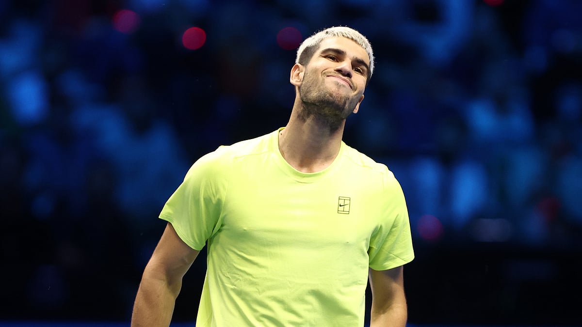 Carlos Alcaraz at the ATP Finals