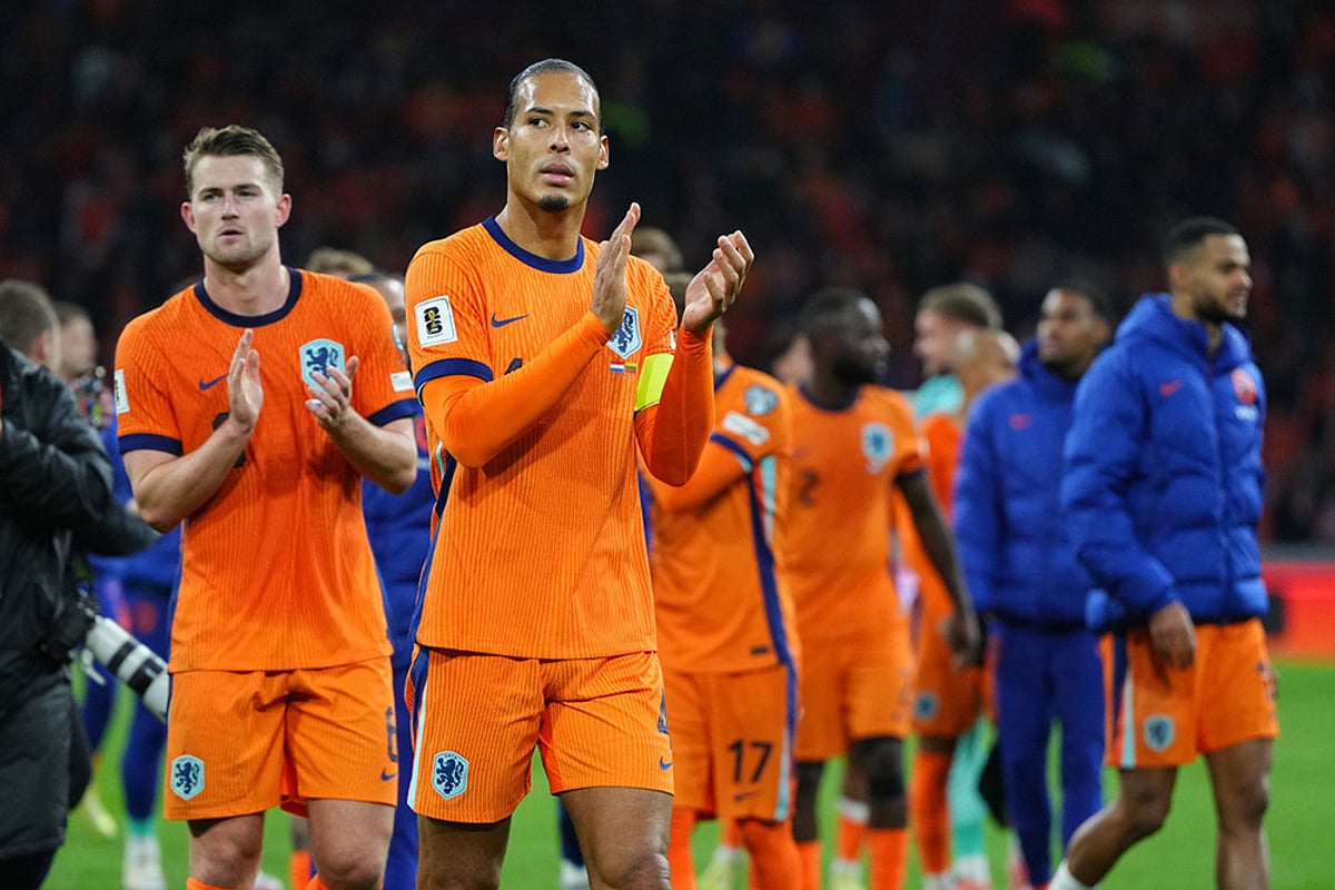 Netherlands vs Lithuania World Cup 2026 Qualifiers-Virgil van Dijk