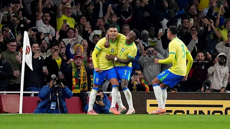 Britain Senegal Brazil Soccer