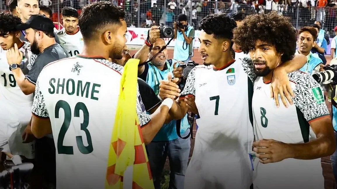 X/ BangladeshFooty : Bangladesh 1-0 India Highlights, AFC Asian Cup Qualifiers: Blue Tigers' Woeful Run Continues With Shocking Loss To BAN