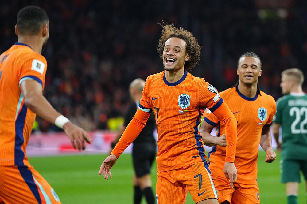 Netherlands vs Lithuania World Cup 2026 Qualifiers-Xavi Simons