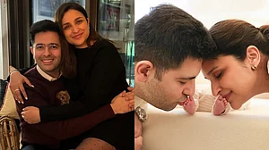 Instagram/Parineeti Chopra : Parineeti Chopra and Raghav Chadha share pics of their baby boy, reveal his name