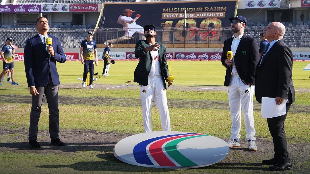 X/@BCBtigers : Bangladesh Vs Ireland Toss Update, 2nd Test: BAN to bat first.