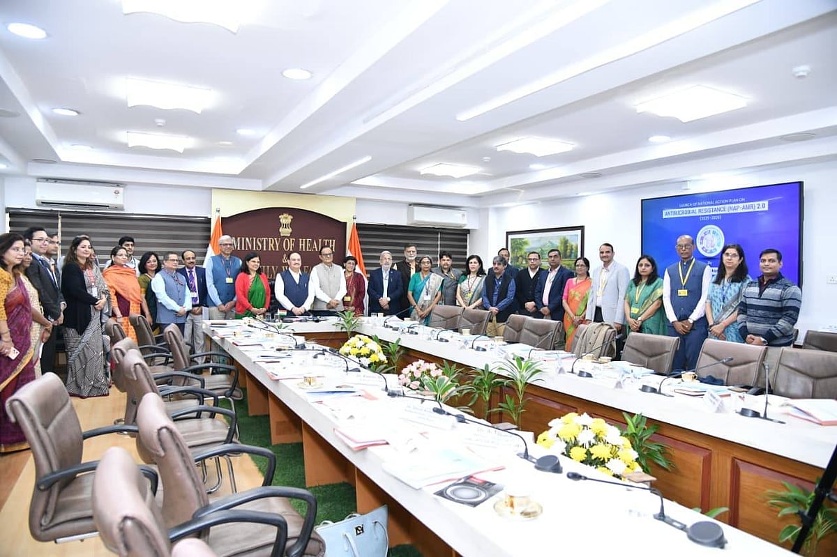 Union Health Minister JP Nadda at the Ministry of Health