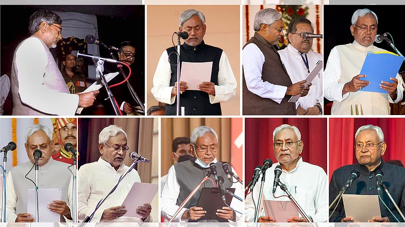 Nitish Kumar’s 10th Oath As Bihar CM