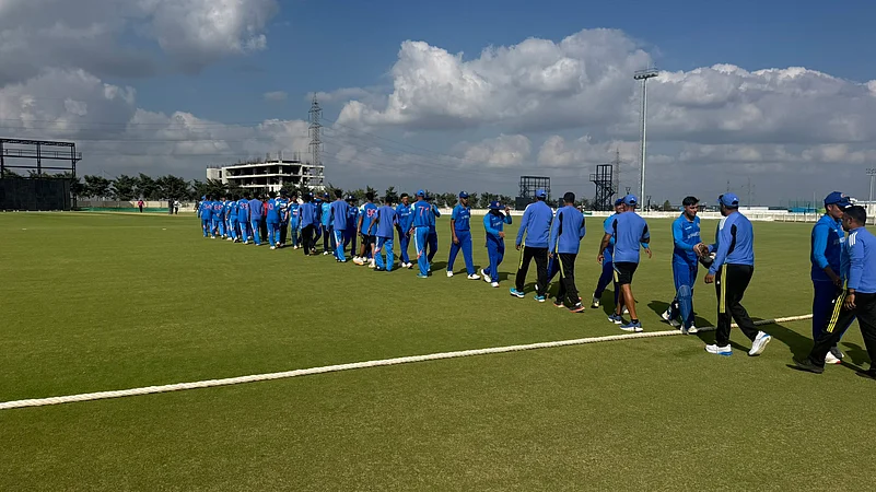 india b vs afghanistan under 19 tri series 2025 match report bengaluru