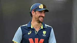 Opta : Australia Paceman Mitchell Starc During Ashes 1st Test Preparation