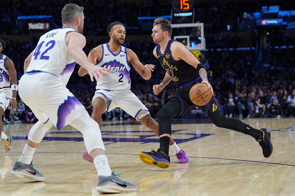 NBA: Los Angeles Lakers vs Utah Jazz
