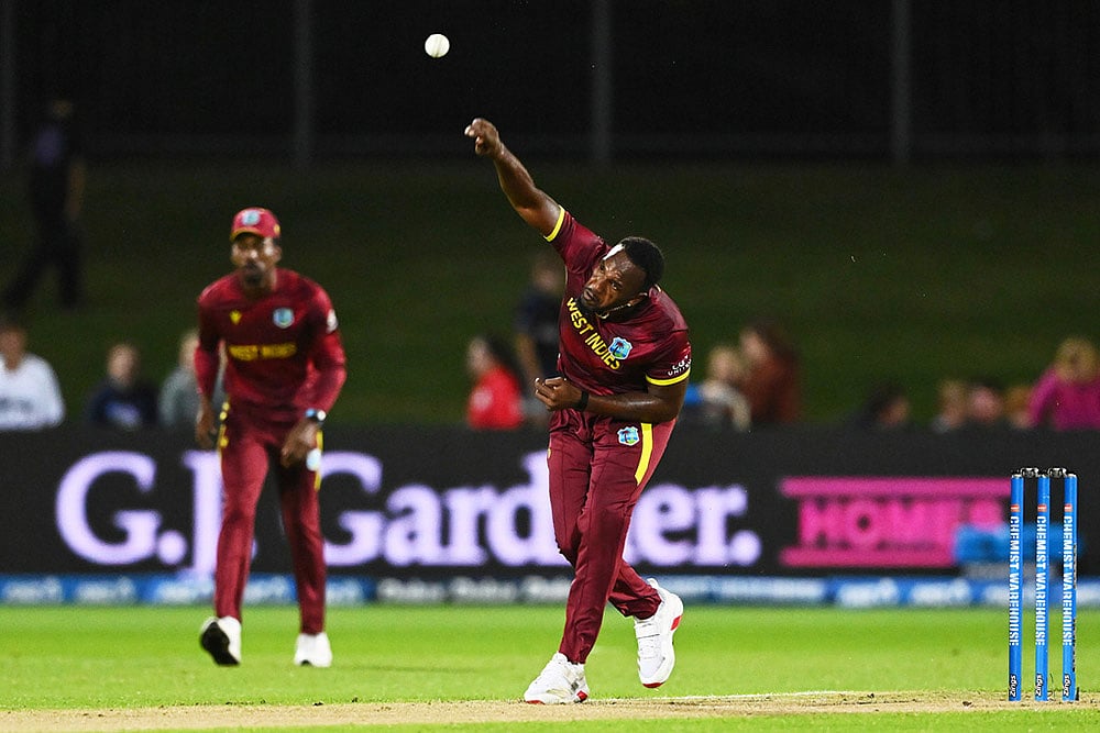 New Zealand vs West Indies 2nd ODI Cricket-Matthew Forde