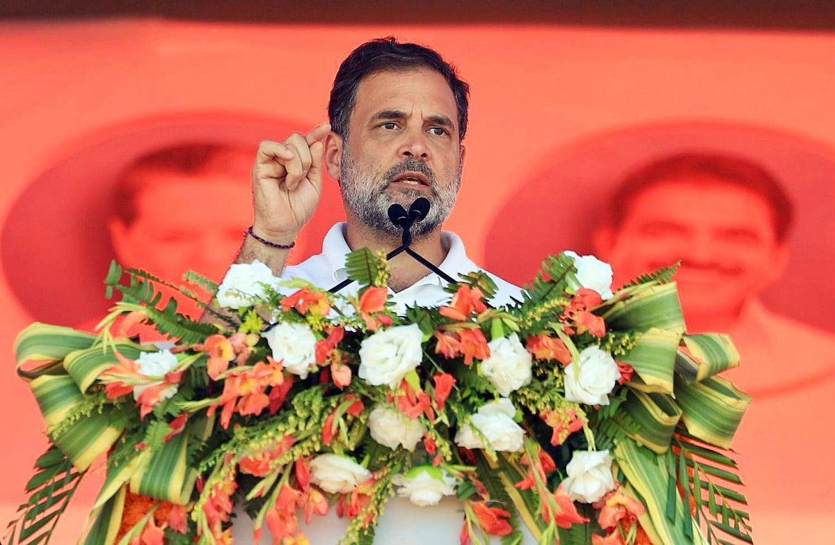 IMAGO/ ANI News : Rahul Gandhi holds a public meeting in Kishanganj Kishanganj, Nov 09 (ANI): Lok Sabha Leader of Opposition Rahul Gandhi speaks during a public meeting for the second and final phase of the Bihar assembly election, at Bahadurganj in Kishanganj on Sunday. 