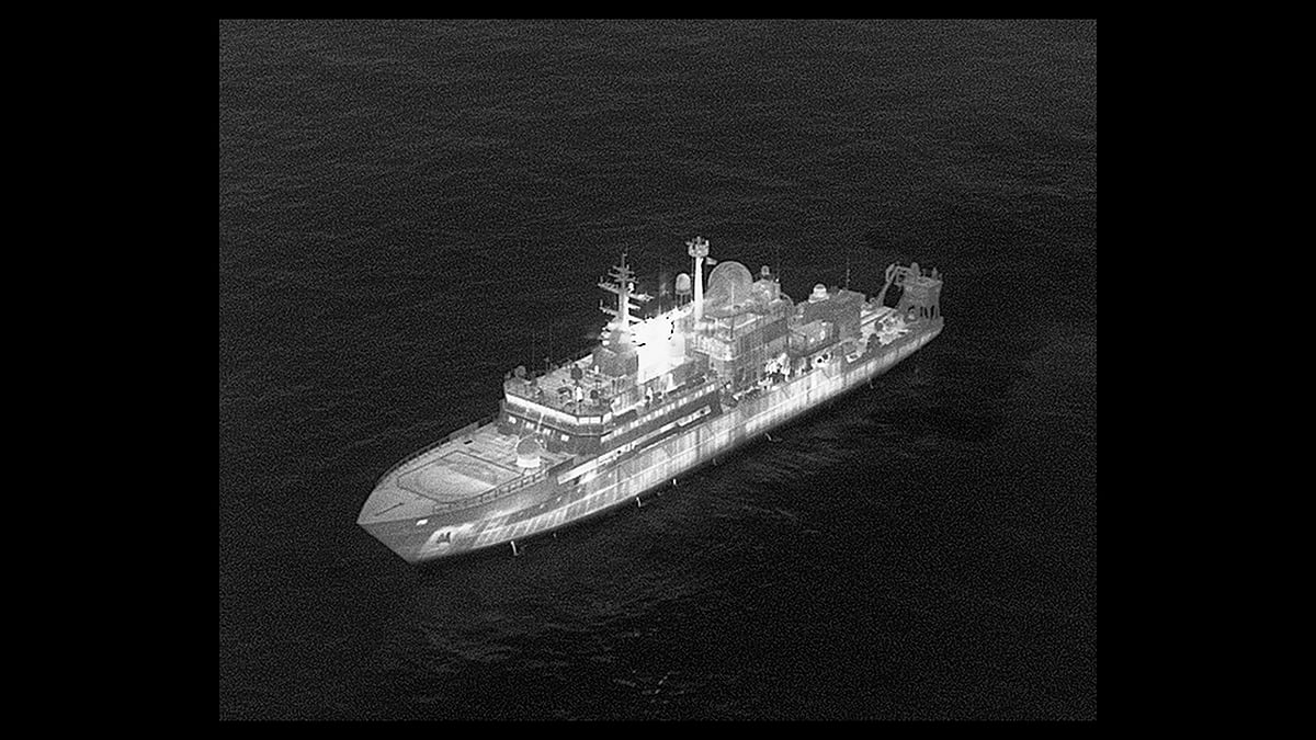 X : The Russian Embassy in London dismissed the claims as “provocative” and “Russophobic,” stating the frigate was “an oceanographic research vessel.”