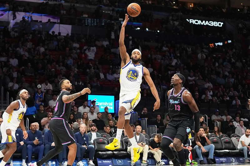 NBA 2025-26 Golden State Warriors Vs Miami Heat-Moses Moody