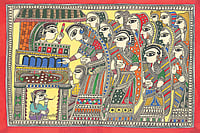 Tiger Abhi Zinda Hai: Rumours Of Nitish Kumar's Political Decline Appear To Have Been Greatly Exaggerated A painting by Madhubani artist Padma Shri Dulari Devi