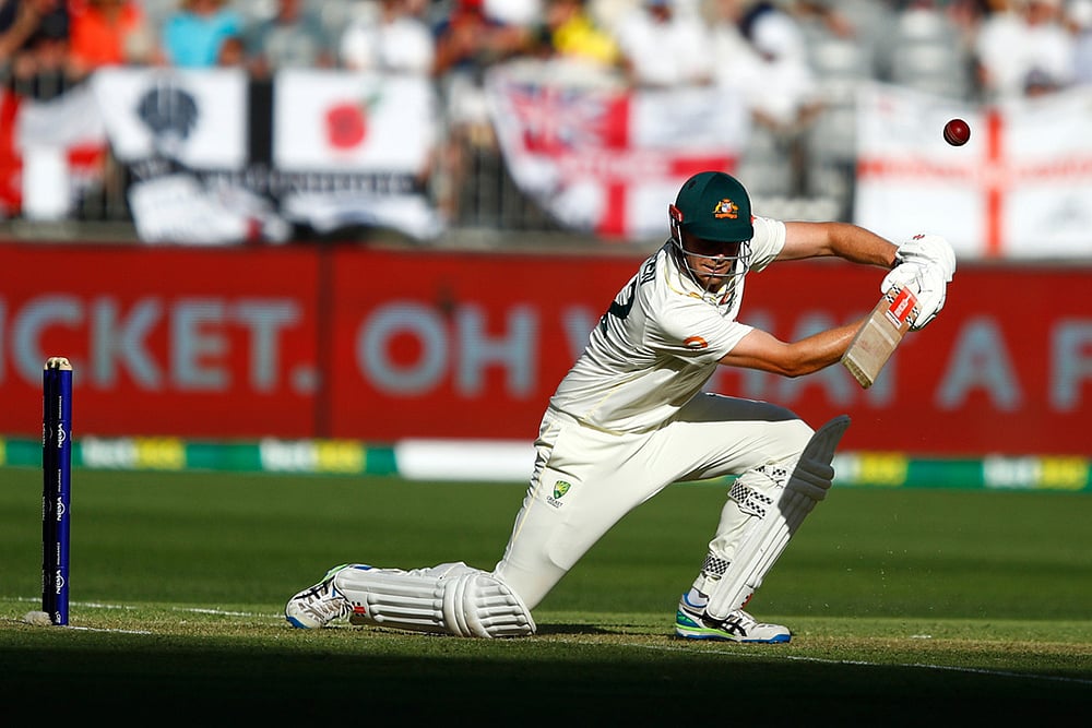 Ashes cricket test match between Australia and England