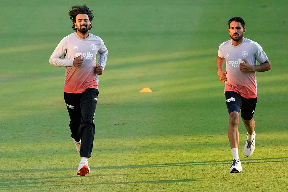 IND vs SA 2nd Cricket Test team India training photos from Guwahati-KL Rahul, Dhruv Jurel