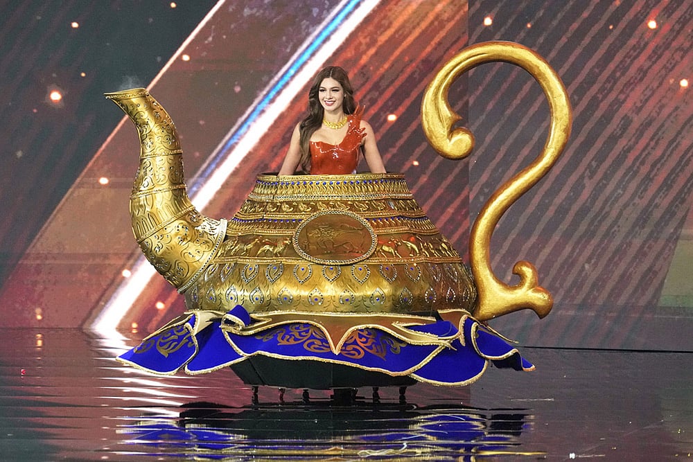 74th Miss Universe Beauty Pageant in Nonthaburi, Thailand-Miss Sri Lanka Lihasha White