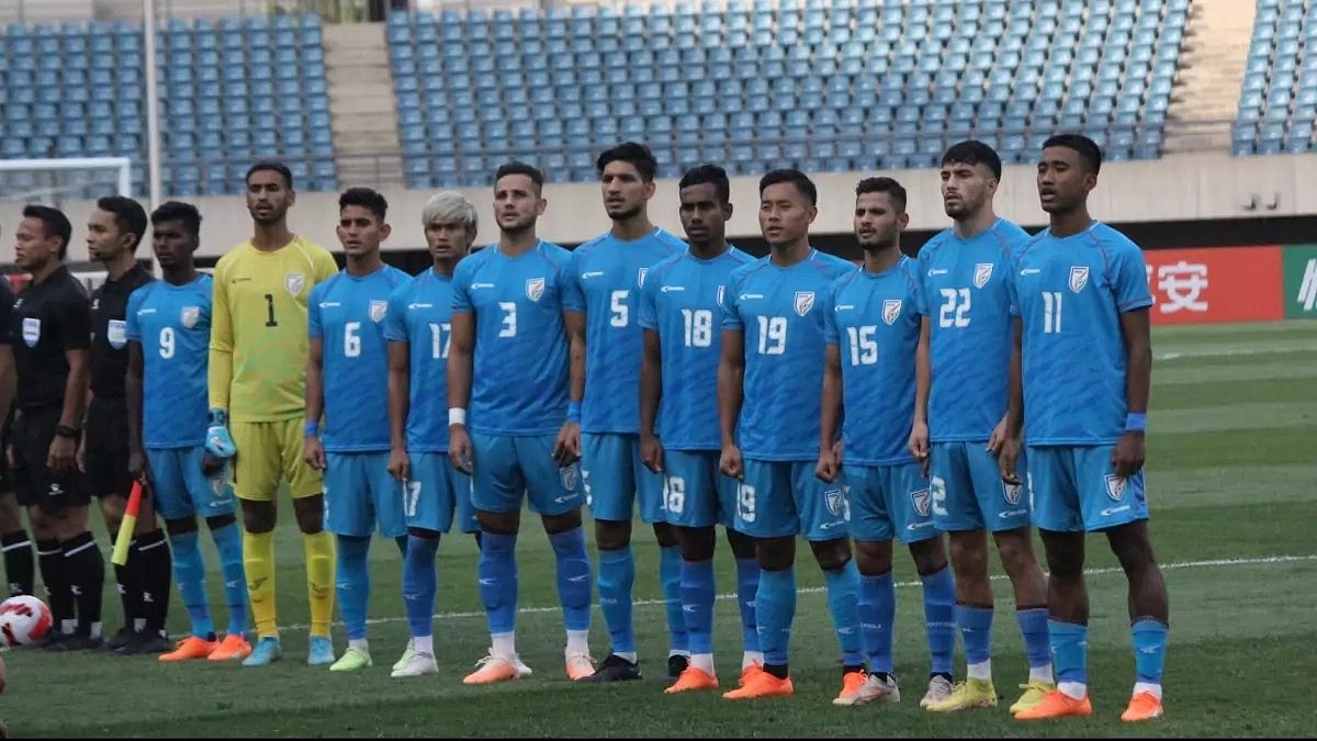 File Photo : India went down to UAE in the AFC U-23 Asian Cup Qualifiers