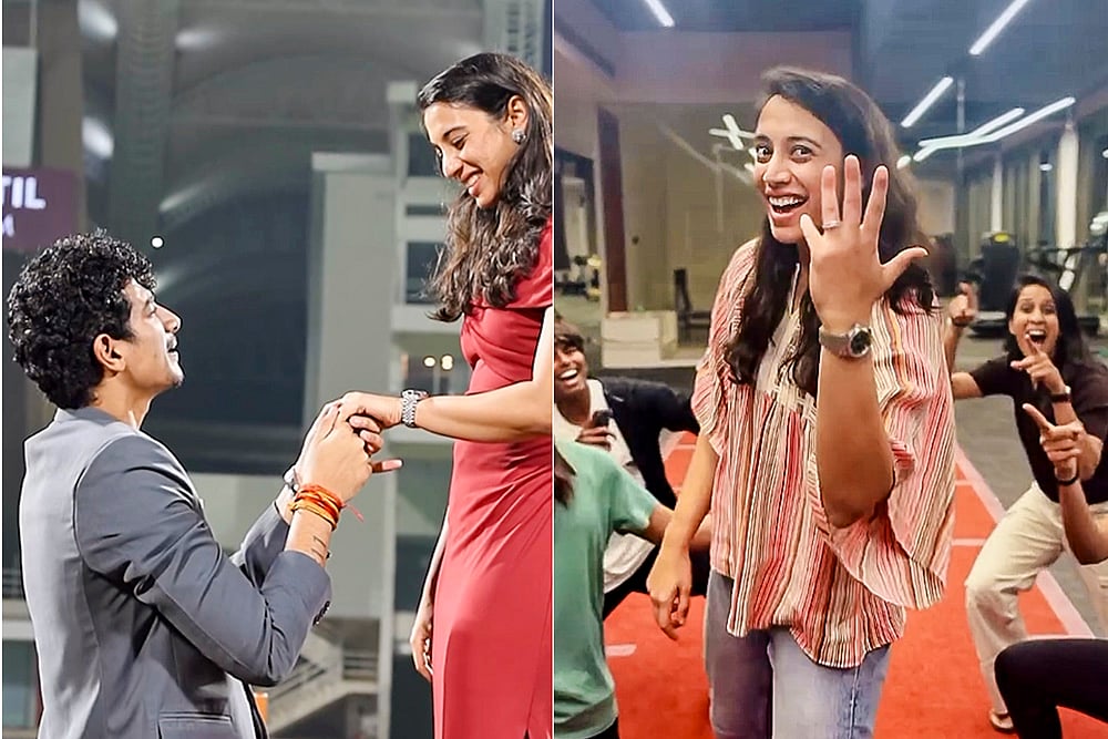 Mandhana confirms engagement with musician Palash Mucchal