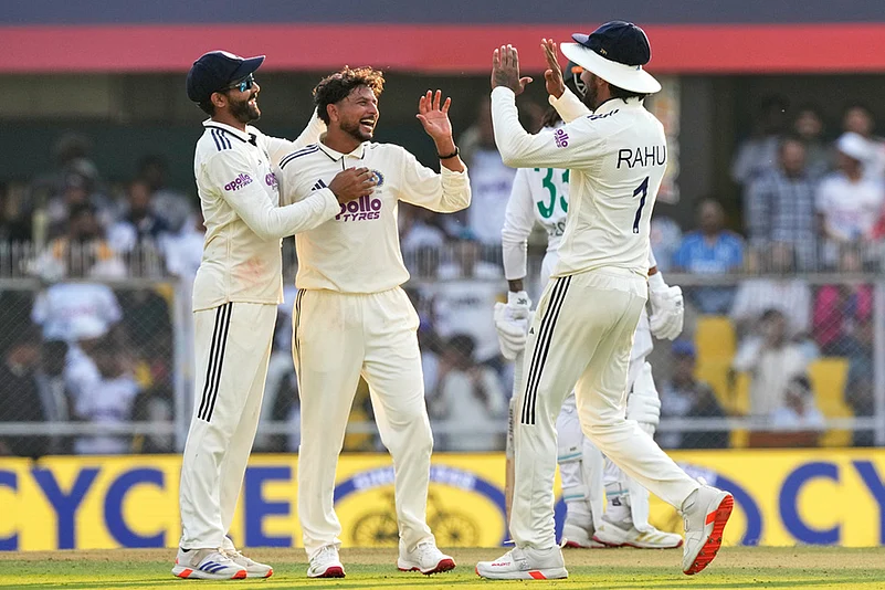 India vs South Africa 2nd Cricket test Day 2 photos in Guwahati-Kuldeep Yadav