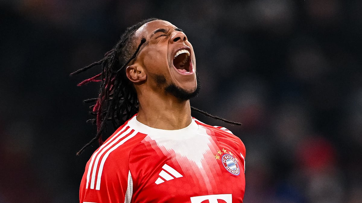 Bayern Munich's goalscorer Michael Olise