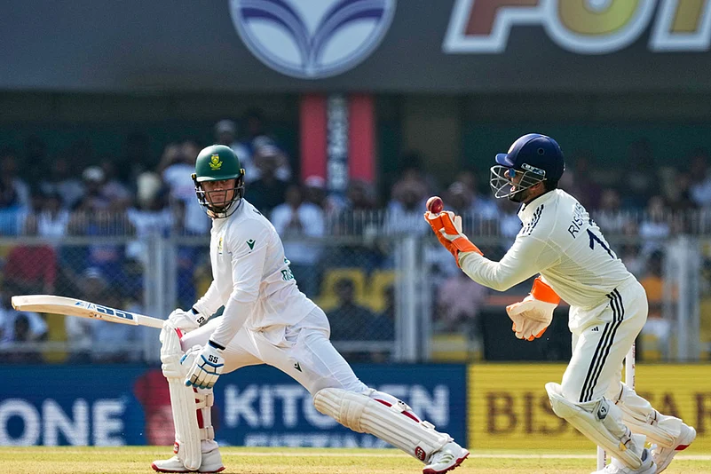 India vs South Africa 2nd Cricket test Day 2 photos in Guwahati-Rishabh Pant