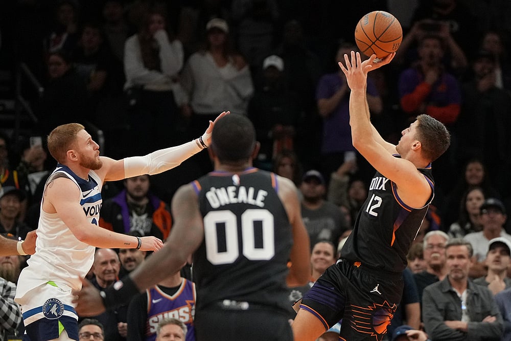 NBA 2025-26 Phoenix Suns Vs Minnesota Timberwolves-Collin Gillespie