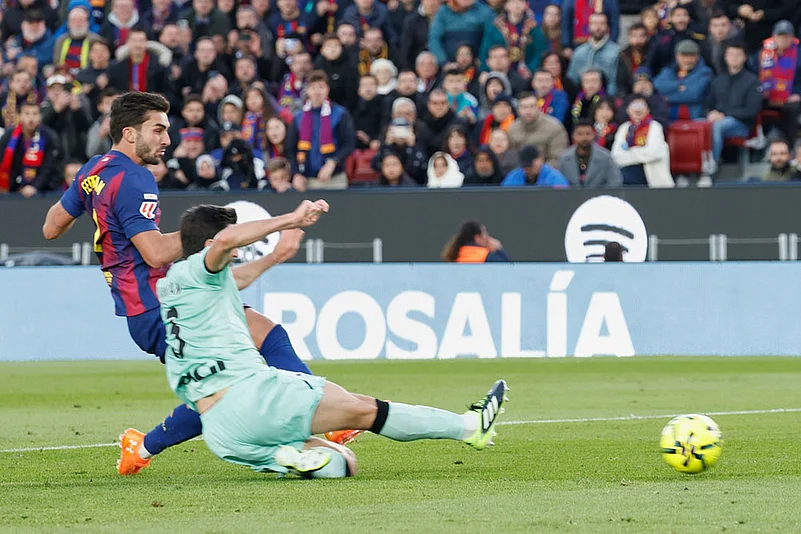 Spain Soccer La Liga: Barcelona vs Athletic Bilbao