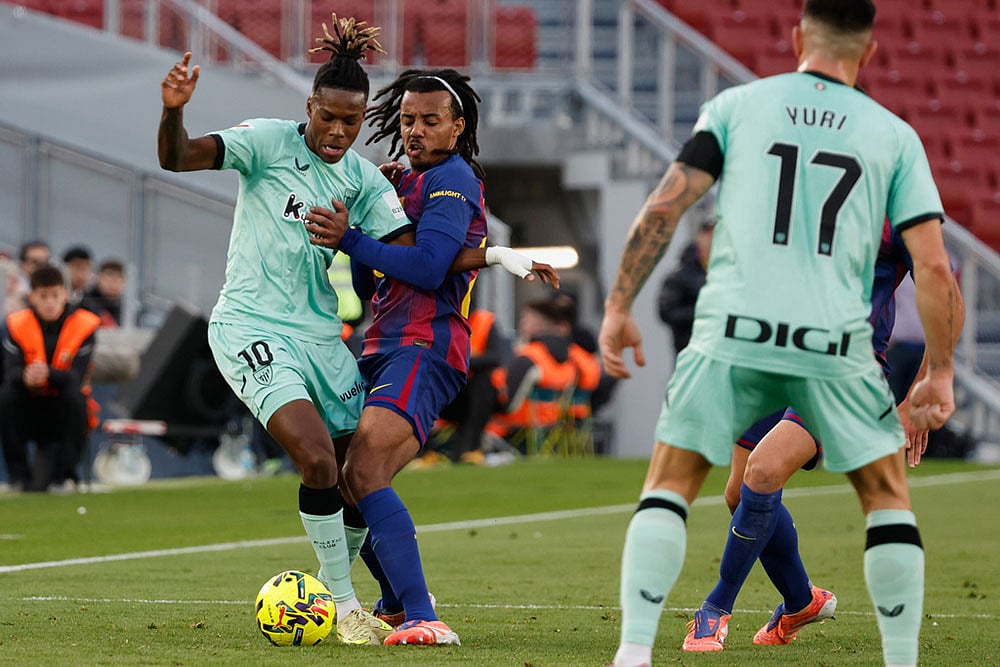 Spain La Liga Soccer Match: Barcelona vs Athletic Bilbao