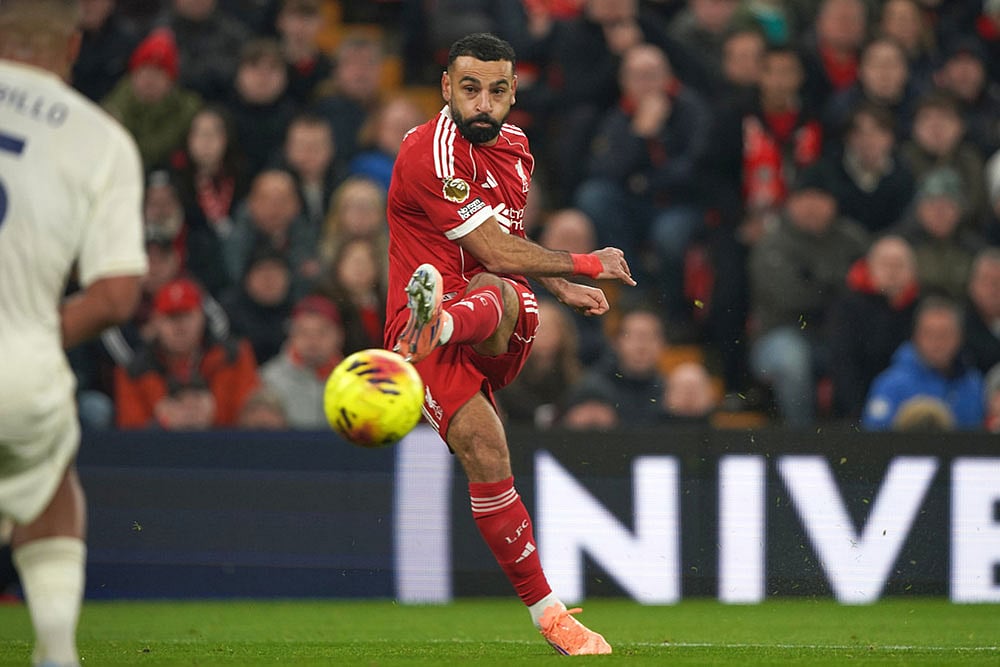 English Premier League: Nottingham Forest vs Liverpool Mohamed Salah