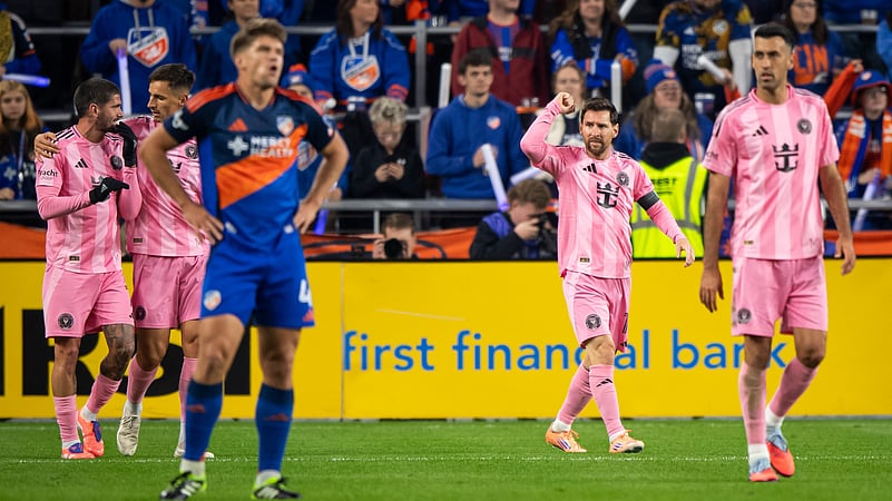 FC Cincinnati vs Inter Miami live score MLS Cup 2025 Playoffs Eastern Conference semi-final
