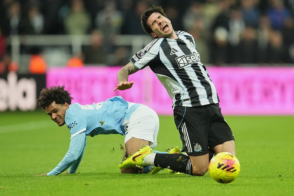 English Premier League: Manchester City vs Newcastle United