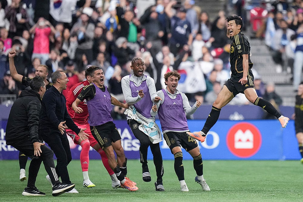 MLS playoffs soccer match: Vancouver Whitecaps FC vs Los Angeles FC