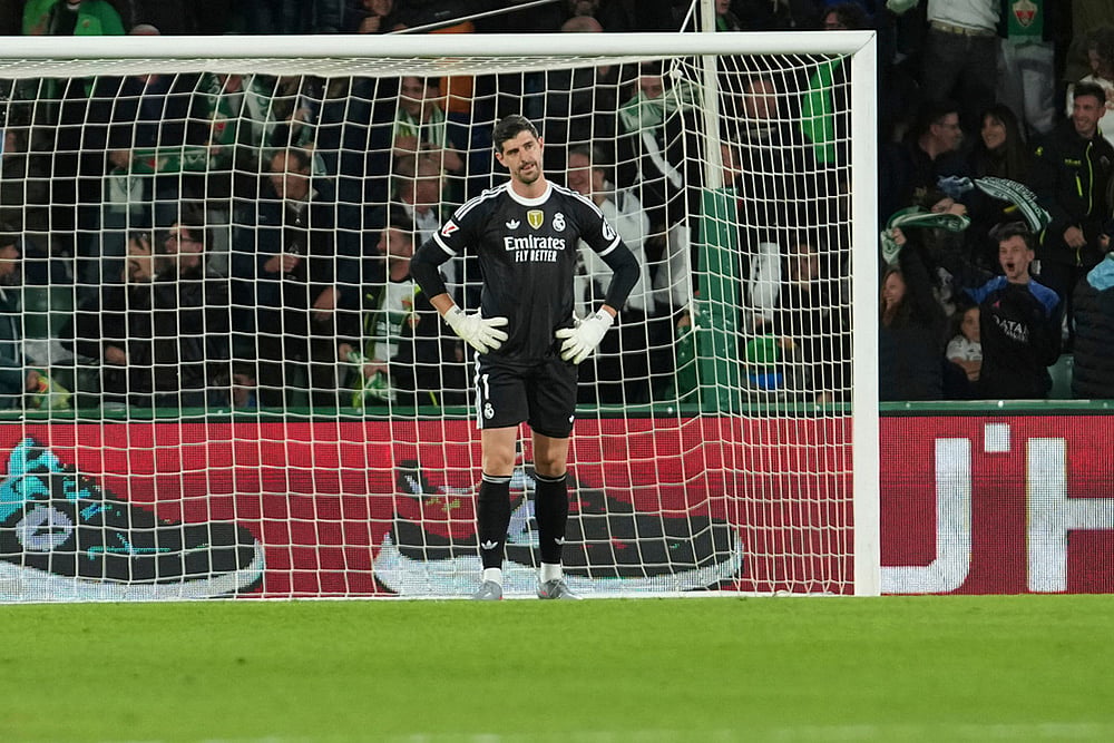 La Liga 2025-26 Elche vs Real Madrid-Thibaut Courtois