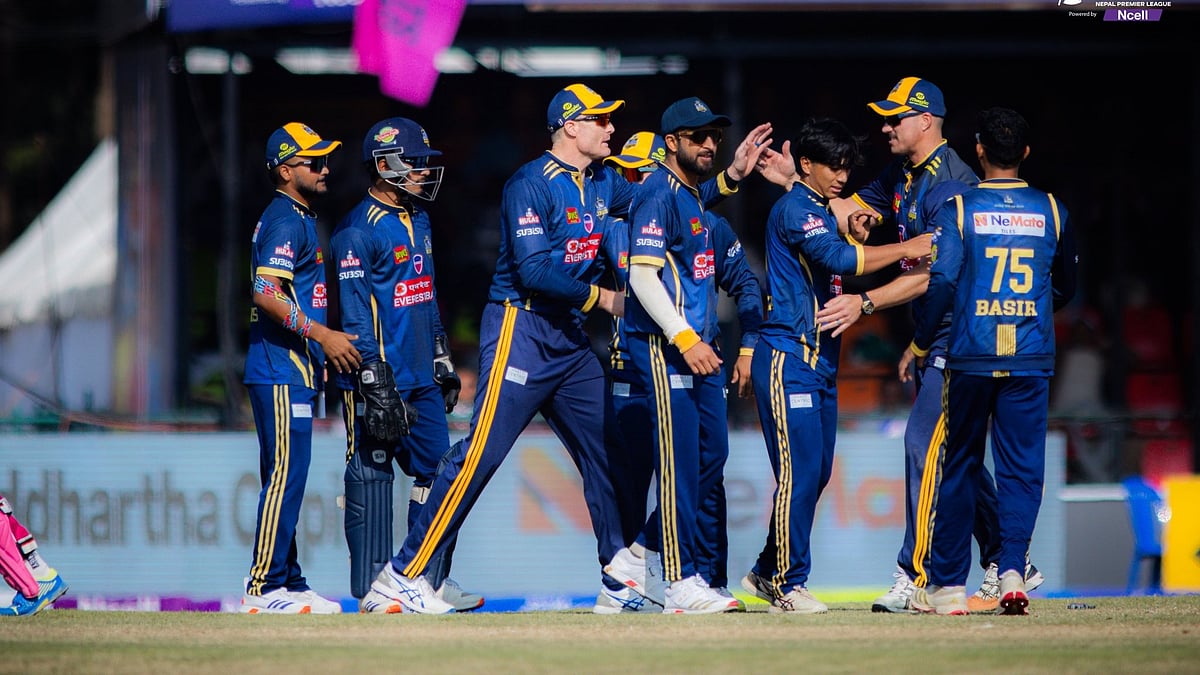X/Nepal Premier League : Bharatnagar Kings thrashed Janakpur Bolts by 9 runs in match 9 of the Nepal Premier League 2025.
